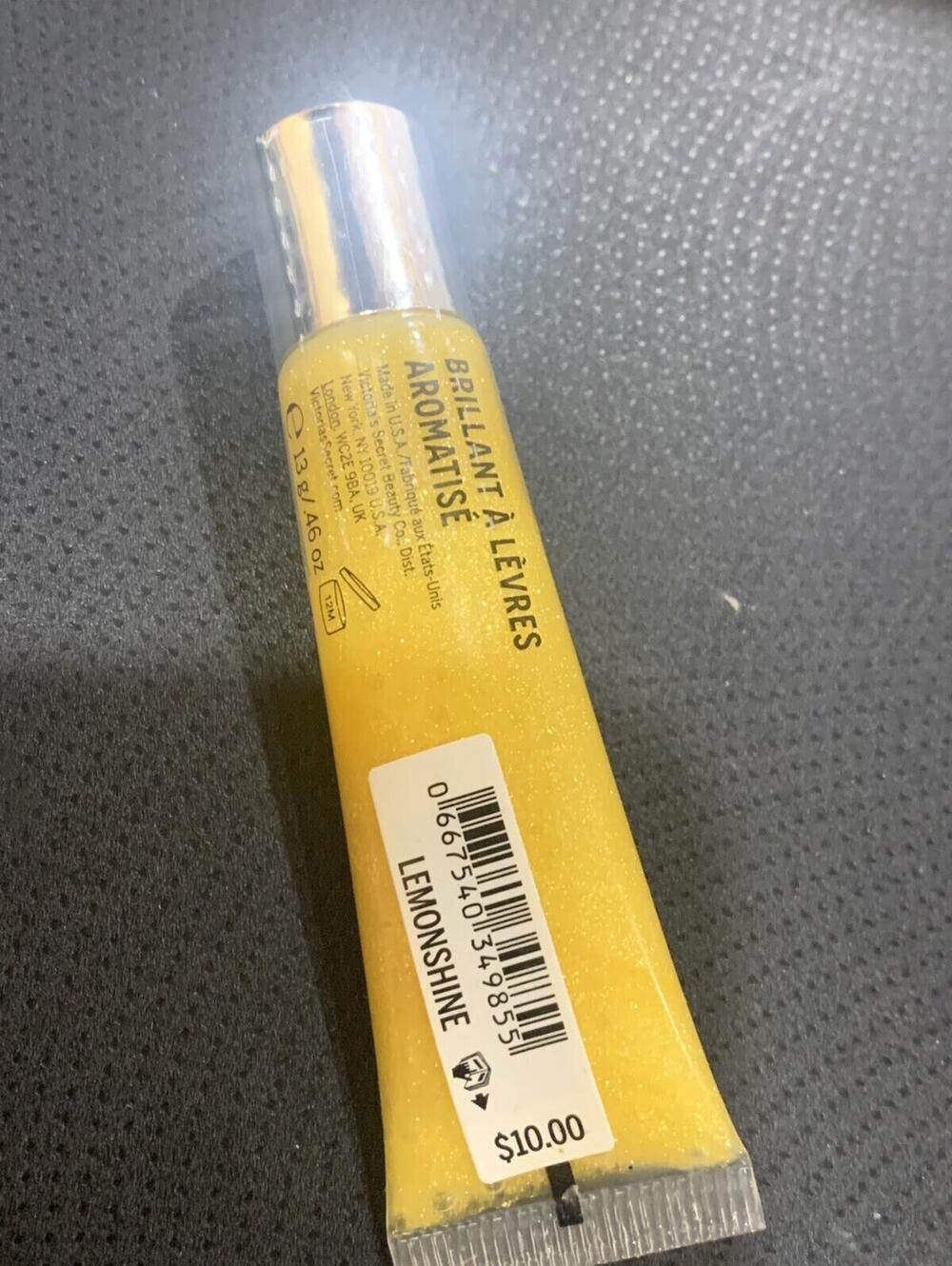 NEW VICTORIA'S SECRET BEAUTY RUSH LEMONSHINE LIP GLOSS *SEALED* RARE - Picture 2 of 5